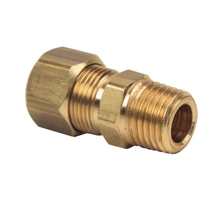 Thrifco Plumbing No. 68-C 3/8 Inch x 1/4 Inch Lead-Free Brass Compression MIP Adapt 4401090